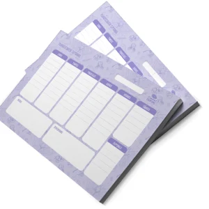 Planificador semanal silvestre (A4)